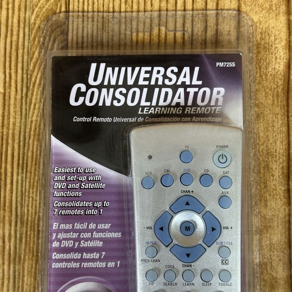 Universal Remote Control Philips Consolidator 7 Device PM725S‎ - Picture 5 of 6